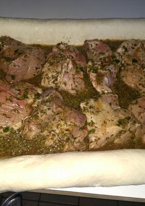 Una foto de Pulpa de cerdo a la masa. Versión