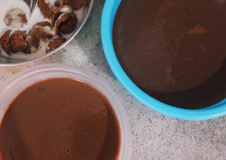 Chocolate Silky Pudding