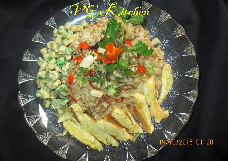 Nasi Goreng Ayam - Peruvian (ARROZ CHAUFA De POLLO)