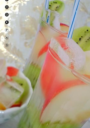 عکسی از دستور ✰★دتاکس واترمیوه من درآوردی🍹😁★✰(Detox water)