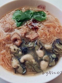 台灣經典小吃 蚵仔麵線 的食譜成品照片