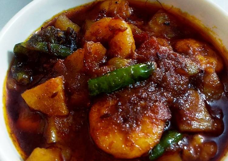 Prawn bati chachhari