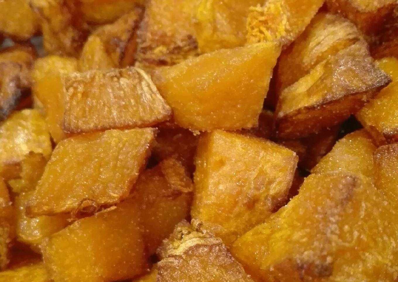 Calabaza frita