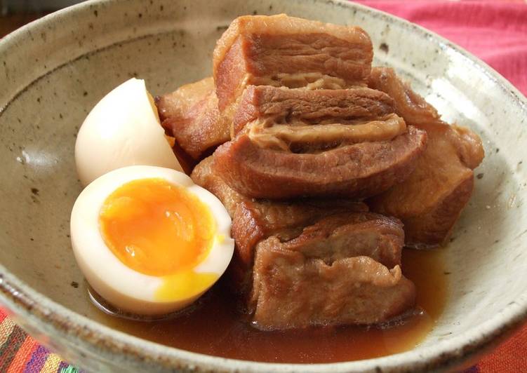 Easiest Way to Make Ultimate A Feast in Our House! Simmered Pork Belly (Buta no Kakuni)
