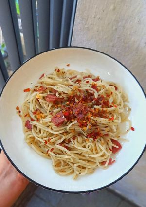 Foto resep Spaghetti Aglio Olio