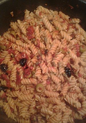 A picture of Fusilli as made by ladies of the evening.