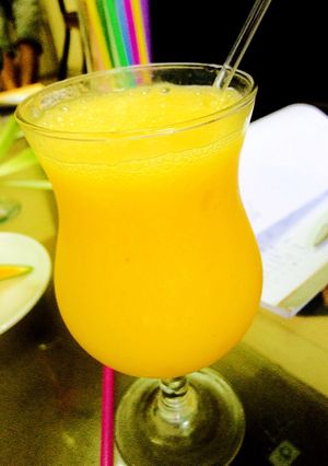 Hình của món Sinh tố Chanh leo.