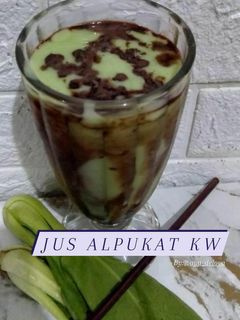 Foto resep Jus alpukat KW
