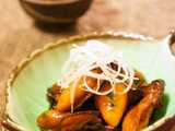 soy simmered oysters