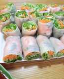 Fresh Spring Rolls with Shrimp