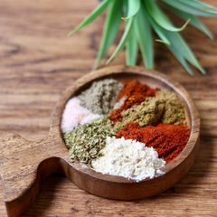 A picture of Homemade Fajitas Seasoning Mix.
