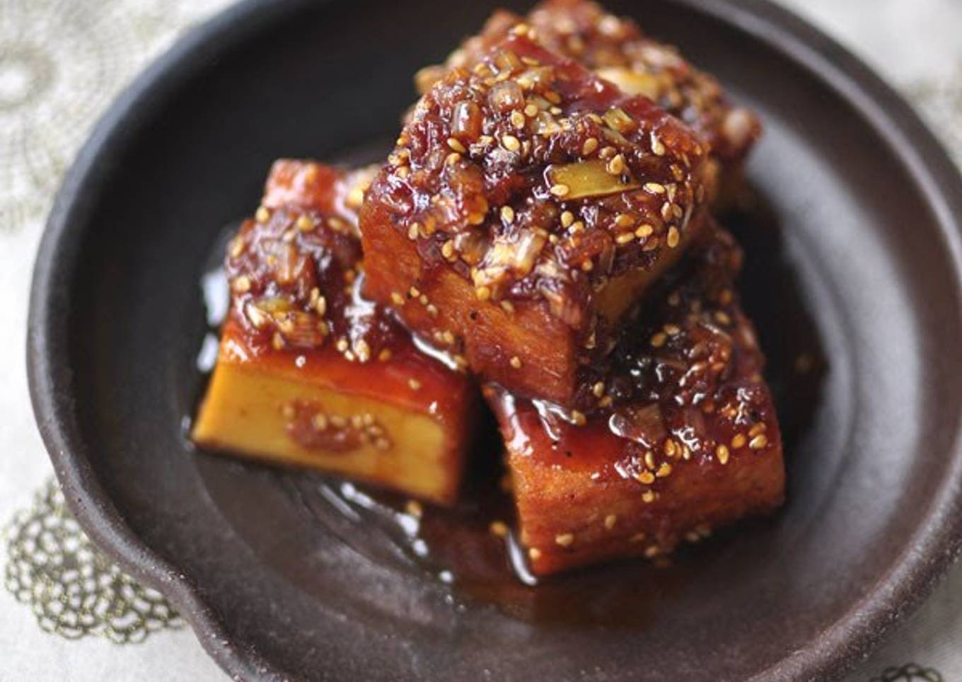Korean Braised Atsuage