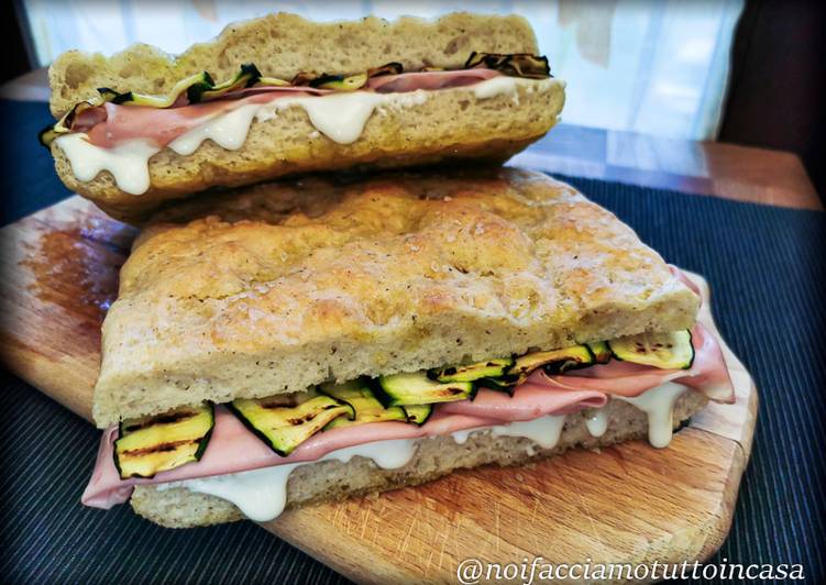 Recipe: Tasty Focaccia Ripiena Senza Glutine