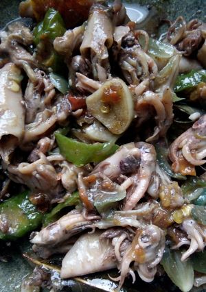 Foto resep Oseng Asin Cumi