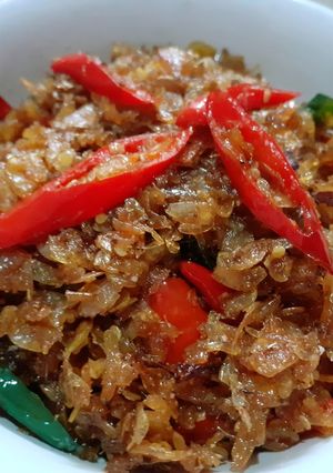 Foto resep Tumis Udang Rebon Mudah dan Praktis