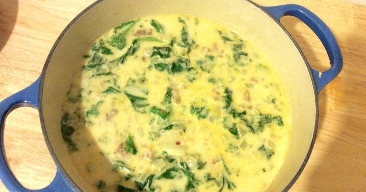 Zuppa Toscana Soup Olive Garden Soup Recipe By Elisa Lee Cookpad