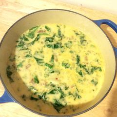 A picture of Zuppa Toscana Soup (Olive Garden Soup).