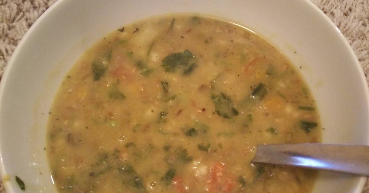 Pulses and barley soup Recipe by chanpulleti Cookpad