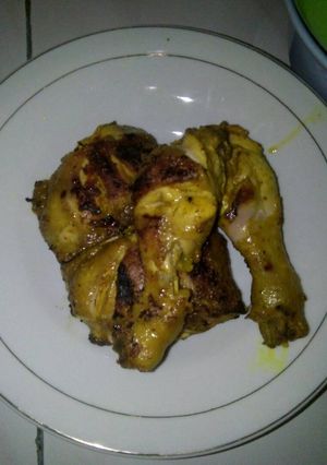 Foto resep Ayam bakar bumbu padang