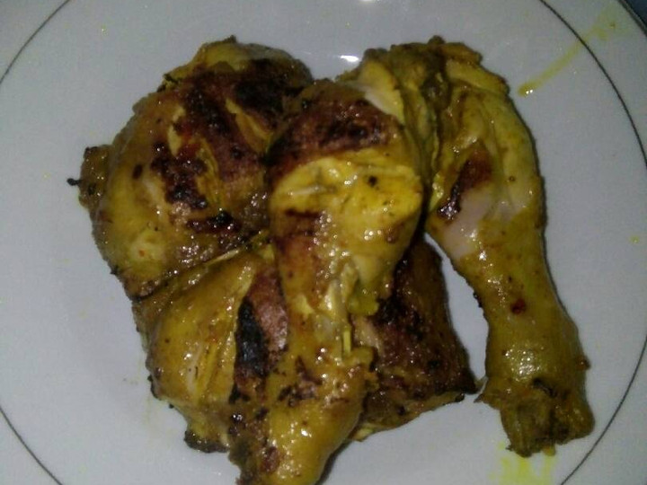 Cara Gampang Menyiapkan Ayam bakar bumbu padang Praktis