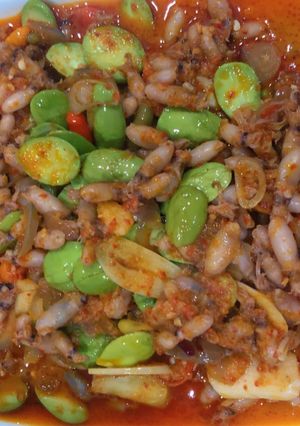 Foto resep Cumi pete pedas