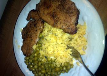 Ready to Serve Baked Pork loin with broccoli rice au gratin Most Delicious