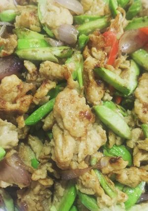 Foto resep Orak Arik telur pete