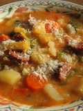 Sopa santiamén derrapante