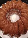 Moelleux vanille pépites chocolat glaçage rocher