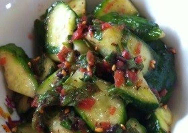 How to Prepare Ultimate Cucumber with Umeboshi