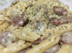 Foto resep Penne Carbonara