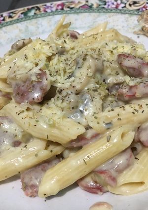 Foto resep Penne Carbonara