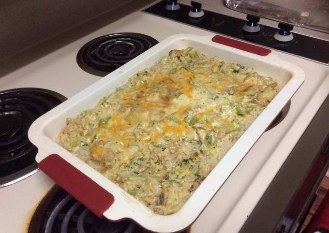 Easiest Way to Cook Appetizing Cheesy Chicken Casserole