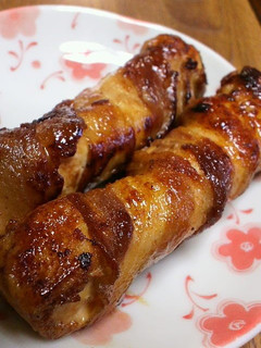 A picture of Delicious Pork Wrapped Tofu.