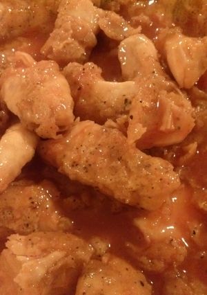 A picture of Honey/Hot Chicken Tenders.