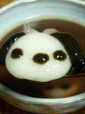 Chilled Dessert "Doggie Mochi Balls in Anko Soup"
