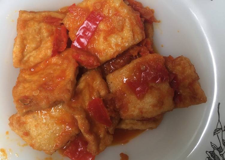 Tahu bumbu bali