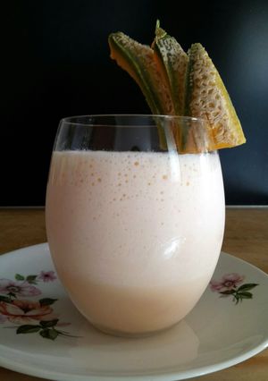 A picture of AMIEs Melon Smoothie.