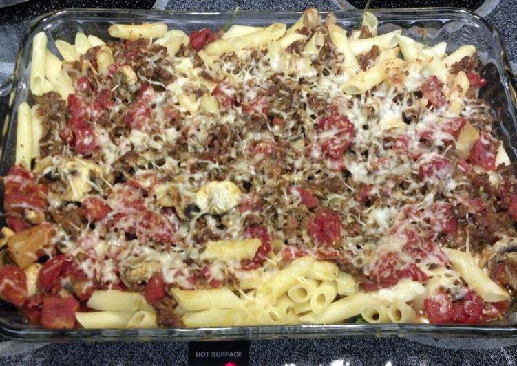Recipe of Super Quick Homemade Cara&#39;s Gluten free Baked Penne