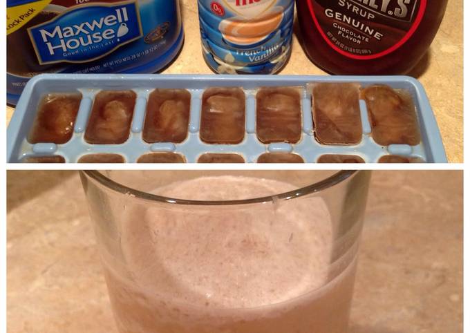 Simple Way to  Mocha Ice Coffee