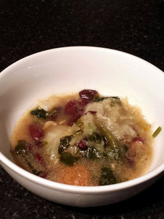 A picture of Leftover Vegetable Soup.