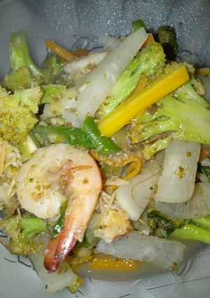 Foto resep Shrimp mix veggies