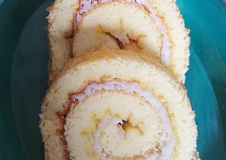Cheese Roll Cake Simple, Bahan Irit