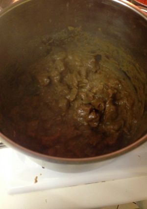 A picture of Belgian Beef Stew With Beer.