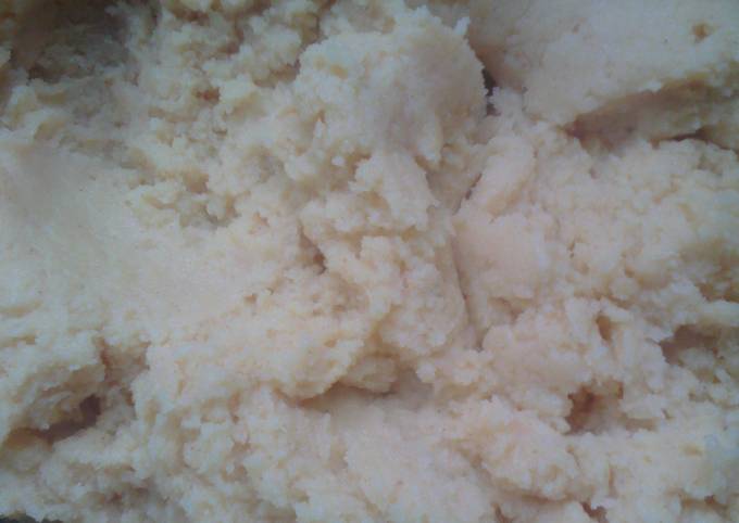 Recipe of Favorite Jamaican turn corn meal and steamed fish head