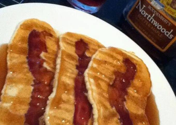 How to Prepare Perfect Bacon pancakes