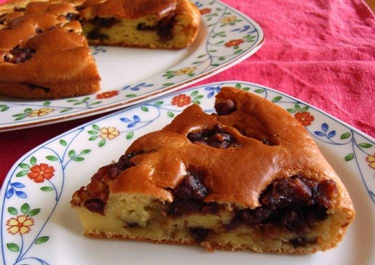 Simple Way to Prepare Favorite Tofu Cake with Walnuts and An (Sweet Bean Paste)