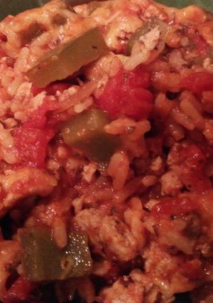 A picture of Stuffed Pepper Casserole.