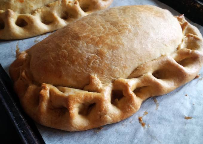 Home-made Teri oggys - or Welsh pasties