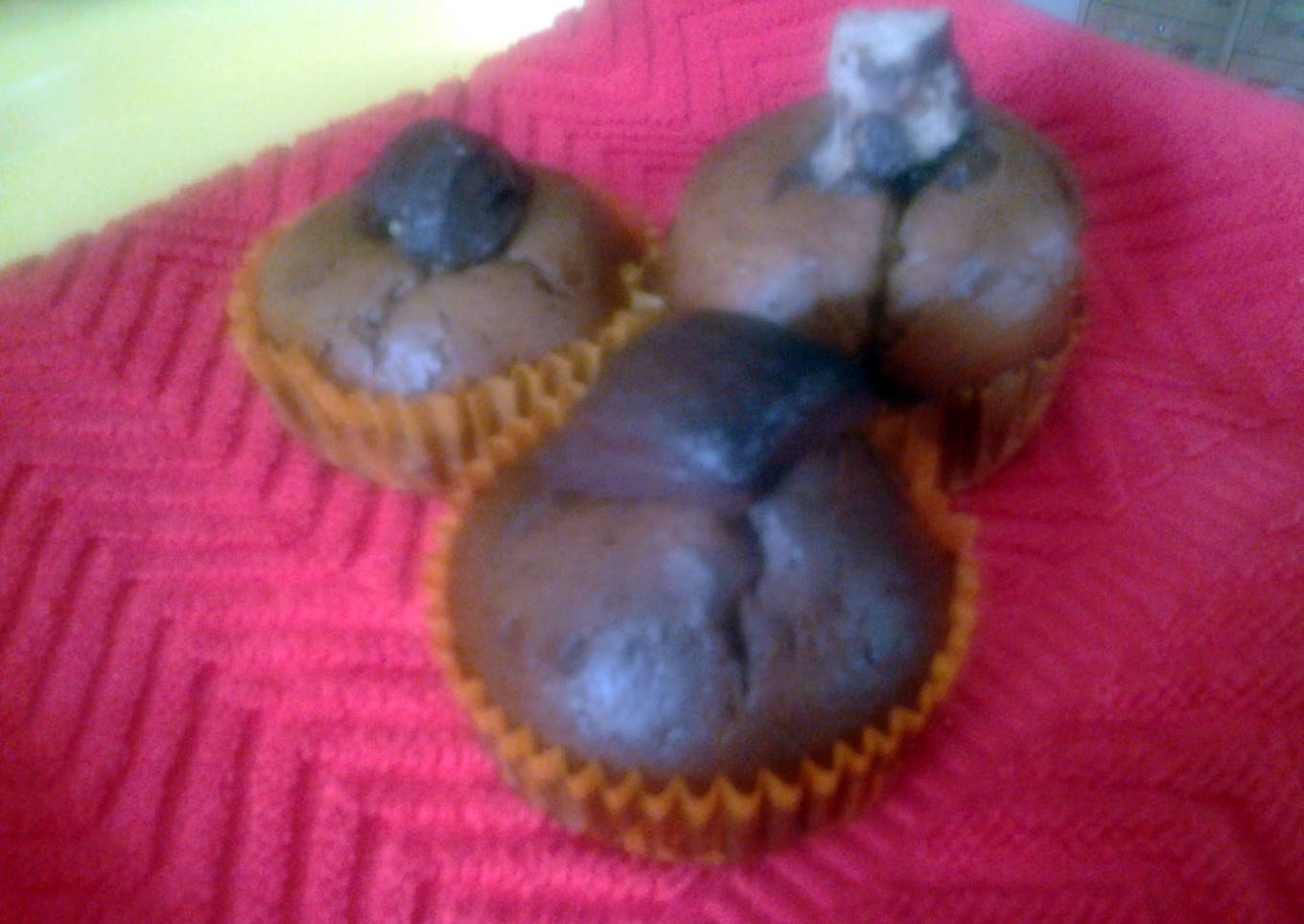 Home made chocolate cupcakes